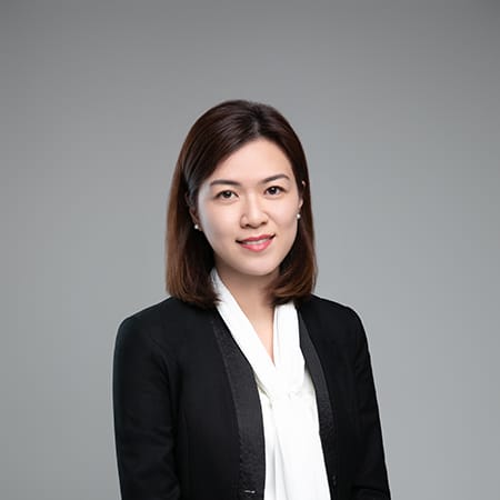 Head shot of Carey Lo (勞嘉儀), Vice President & Head of Client Solutions for Greater China
