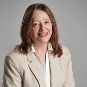 Headshot of Christine Badea, Assistant Vice President Client Management